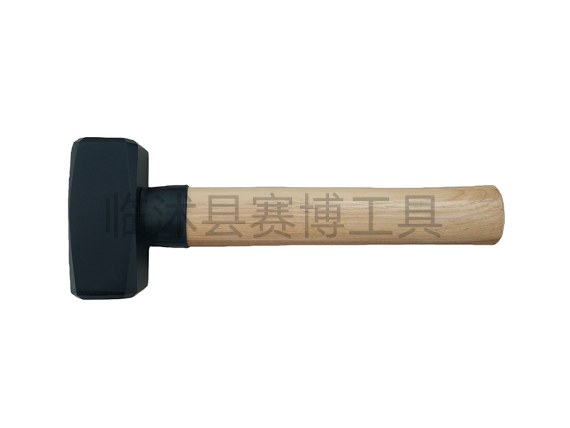 石工锤-核桃木柄-宽胶圈